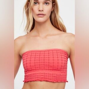 Free People Eyelet Ruffle Bandeau